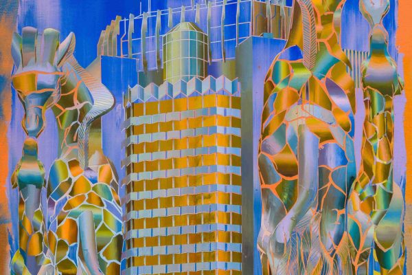 Cui Jie, Ceramic Giraffe and Bank of Central African States, Yaounde, 2023